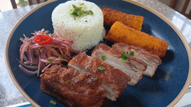 Cerdo al Cilindro (Smoked Pork).