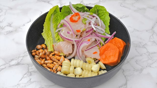 Classic Fish Ceviche.